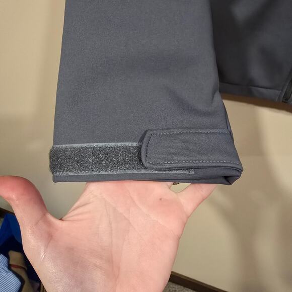 Men's Columbia Gray Fleece Lined Full Zip Softshell Jacket | Size Large - Picture 5 of 10